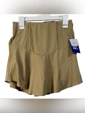 JoyLab Beige Flared Skort